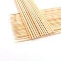 Wholesale Eco-friendly Disposable Natural Round/Pointed Fruit BBQ Bamboo Round Skewers